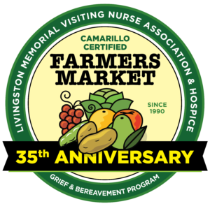 Camarillo Farmers Market logo 35th anniversary