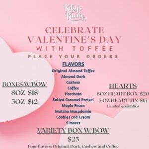 Kelsys Kandy Valentines Day Specials 2026